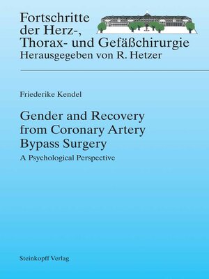 cover image of Gender and Recovery from Coronary Artery Bypass Surgery